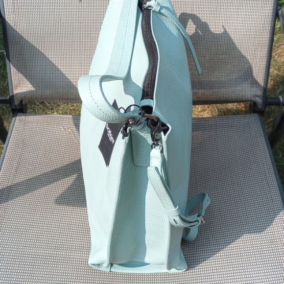 Botkier "Hudson" Hobo in River Blue Leather - Picture 10 of 14